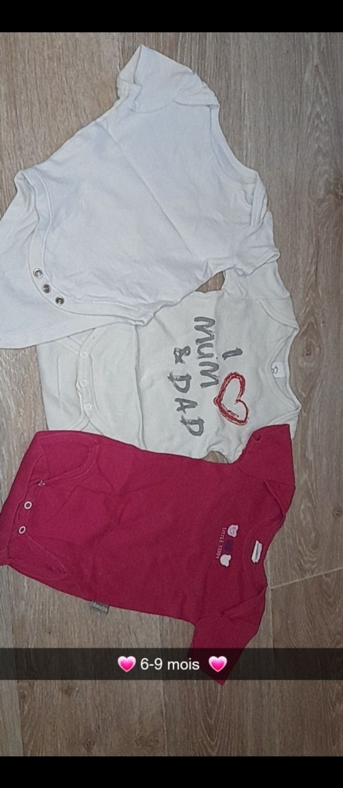 Body et pyjama fille 6-9-12 mois - photo numéro 7