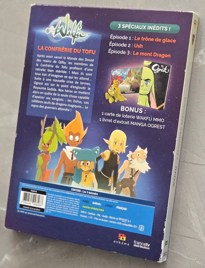 Wakfu 3 Épisodes très Spéciaux (Sans le Bonus) Dvd d'occasion en très bon état - photo numéro 6
