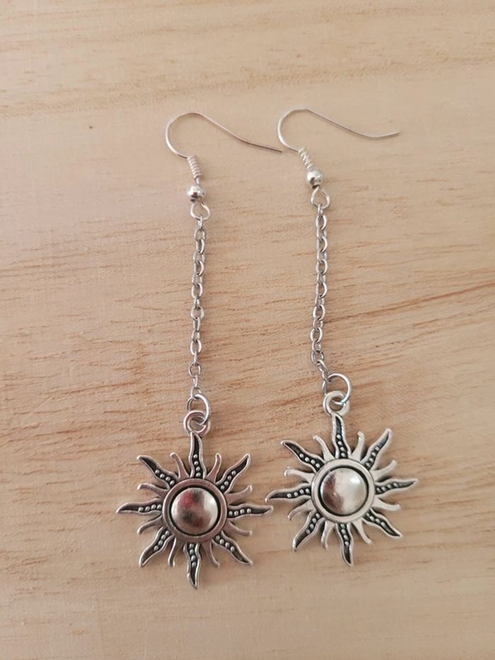 Boucles d'oreilles en acier inoxydable