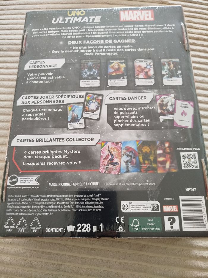 Uno ultimate Marvel - photo numéro 2
