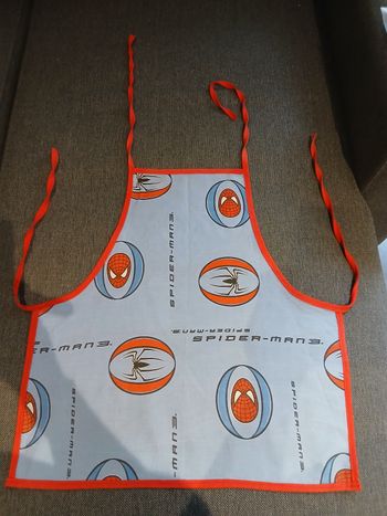 tablier de cuisine 3-6ans spiderman
