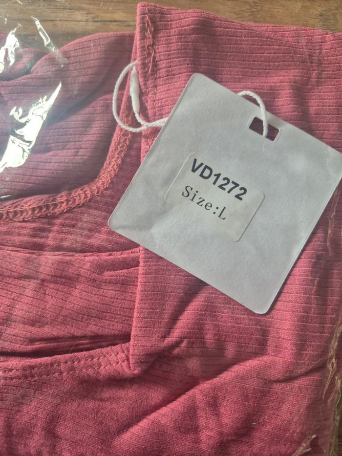 Débardeur Femme Vieux Rose Taille L/40 - photo numéro 3