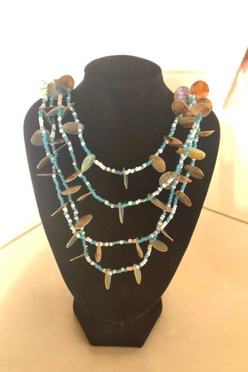 Collier perles et nacre