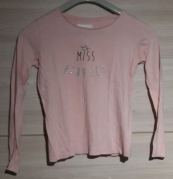 Tee-shirt manches longues Taille 10ans in extenso