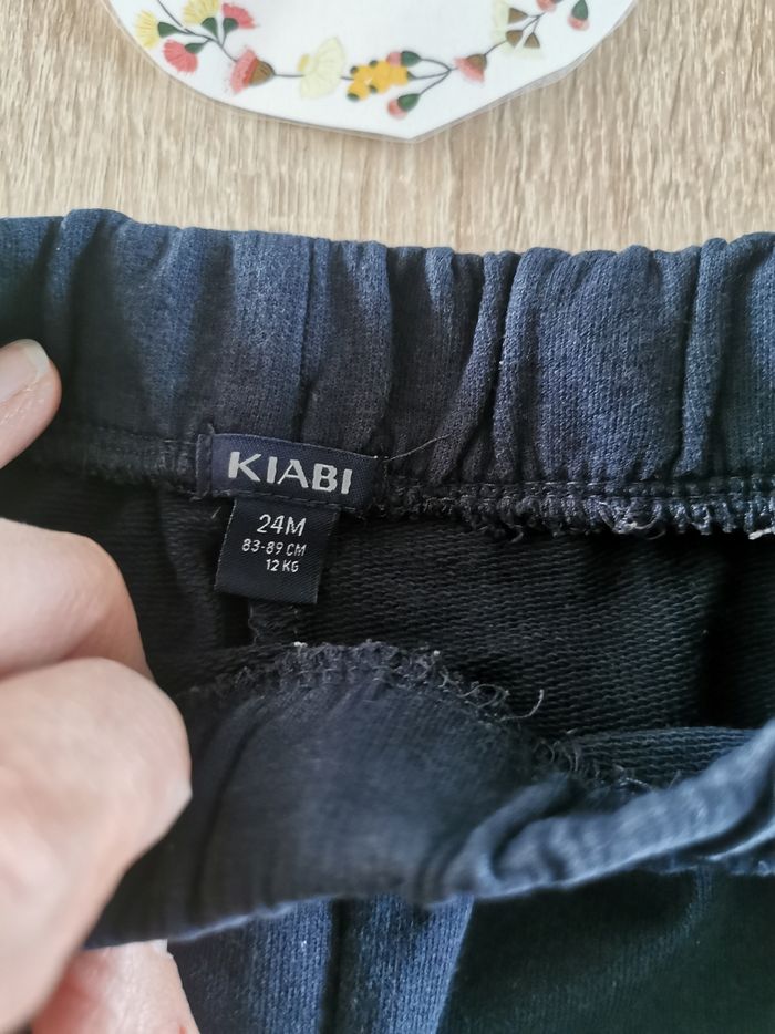 Ensemble d'été bébé garçon en taille 24mois kiabi, bougli bougla, lapin bleu tbe - photo numéro 3