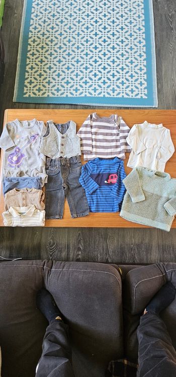 Lot vêtements garçon 6mois