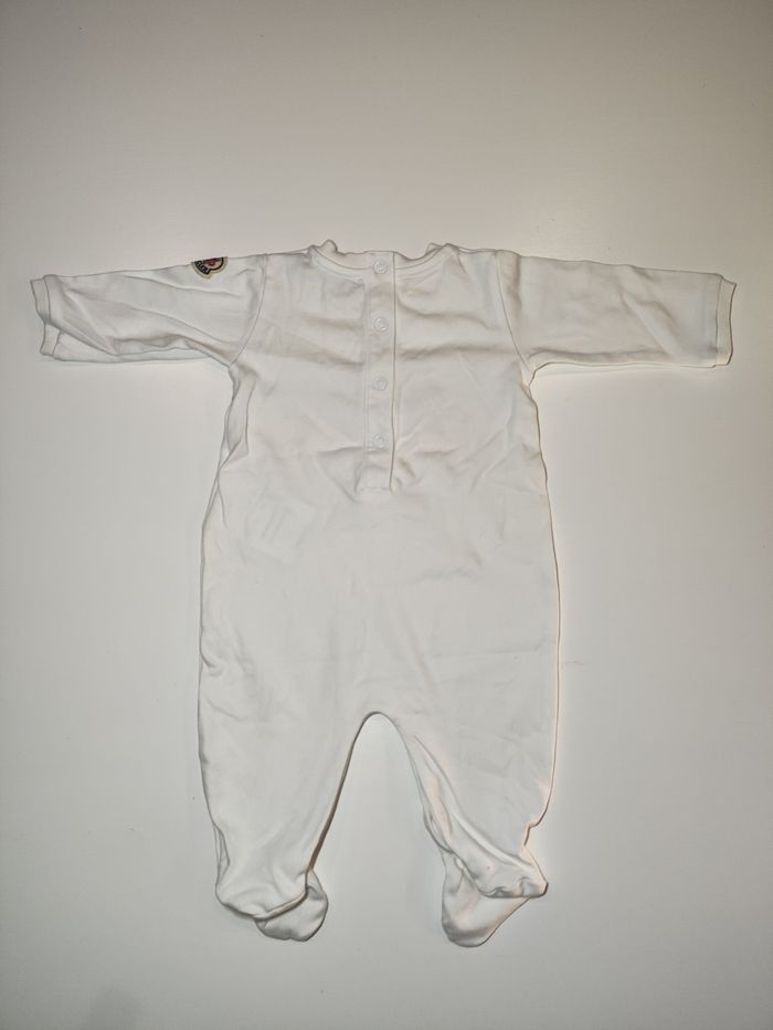 Moncler 1 à 3 mois 55 cm Blanc Tricolore - photo numéro 3