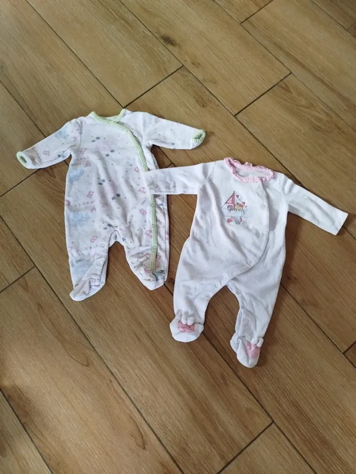 8 Pyjamas chauds bébé fille 3 mois - photo numéro 4