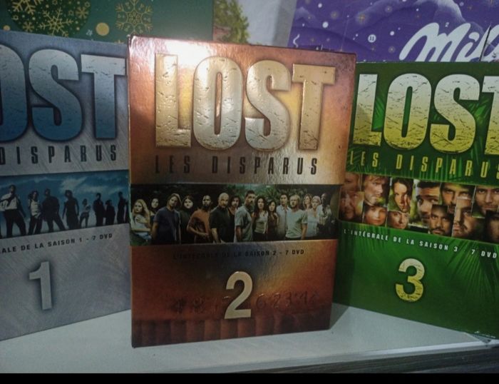 Lost les disparus saison 1.2.3