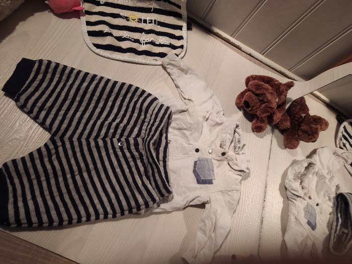 Ensemble pantalon et polo longue manche 3 mois orchestra