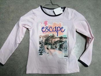 haut tee shirt manches longues fille 6 ans orchestra neuf