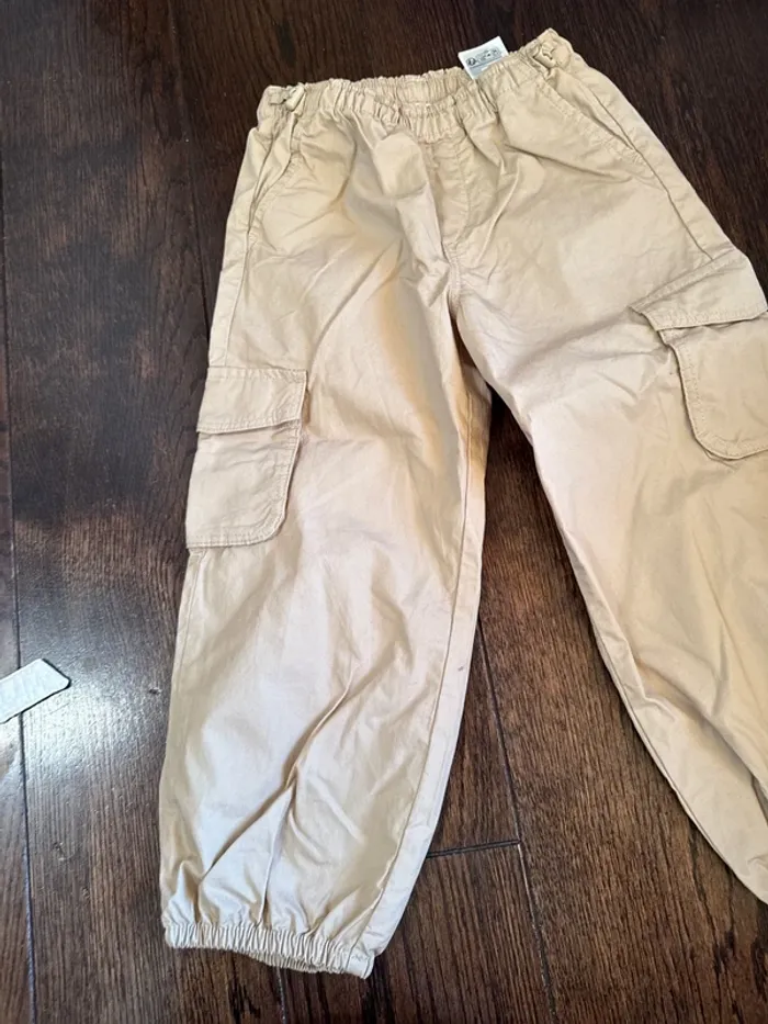 Pantalon, cargo, fluide, fille - photo numéro 2