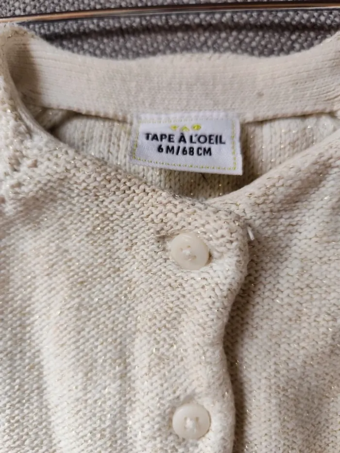 Gilet Tape à l'oeil 6 mois - photo numéro 3