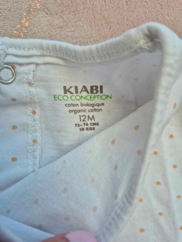 Tee-shirt fille kiabi 12 mois - photo numéro 2