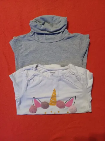 Lot t-shirts manches longues 