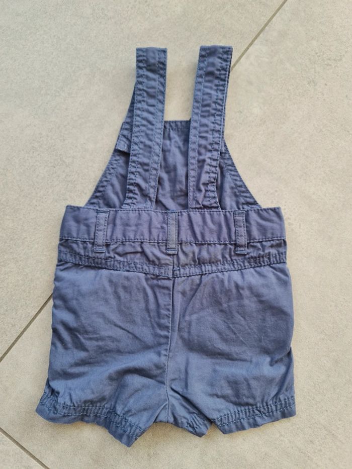 Ensemble été salopette short et T-shirt polos manches courtes 3 mois - photo numéro 5