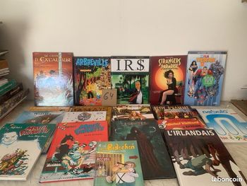 lot de 40 bd voir photos 