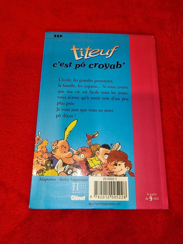 Livre titeuf c'est pô croyab' - photo numéro 2