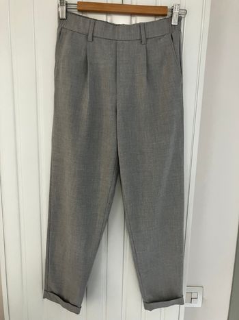 Pantalon fluide gris