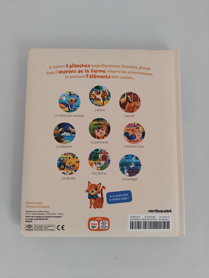 CHERCHE ET TROUVE Livre des Tout Petits A la Ferme 🐔 - photo numéro 4