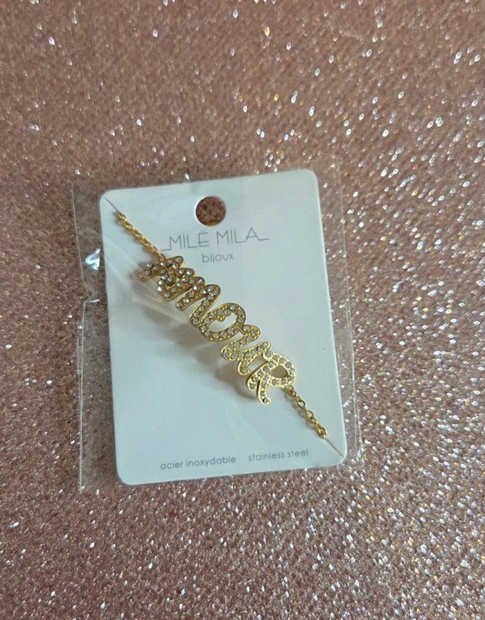 Bracelet amour de Milë Mila neuf - photo numéro 3