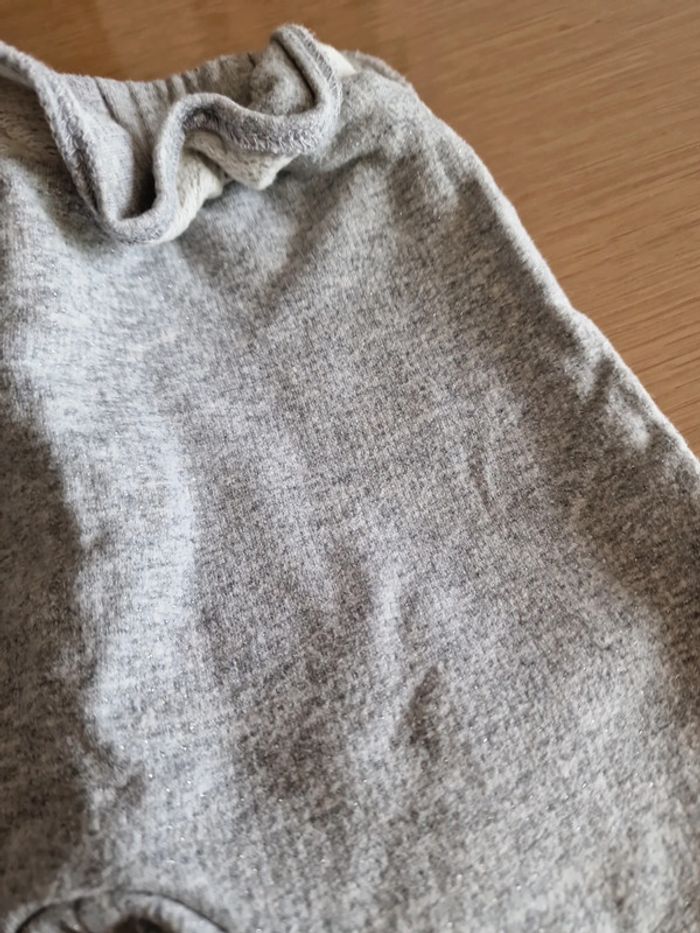 Pantalon gris irisé 9 miis 71cm comme neuf - photo numéro 2