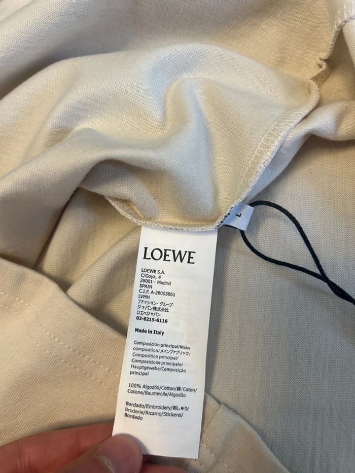 T Shirt liège Loewe - photo numéro 6