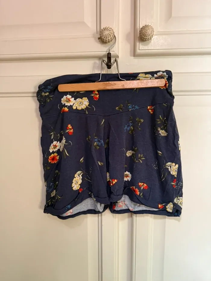 Pyjama short débardeur grossesse allaitement - photo numéro 3