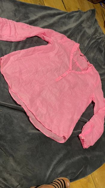 Chemise Zara rose taille L