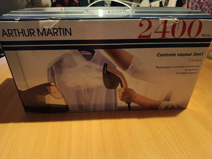 Centrale vapeur 2 en 1 Arthur Martin - NEUVE