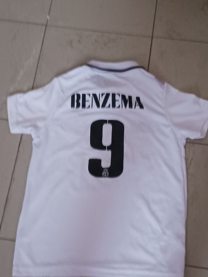 Maillot benzema réal madrid 2022 2023 - photo numéro 2