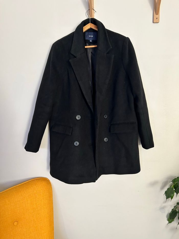 Manteau femme Kiabi noir 42
