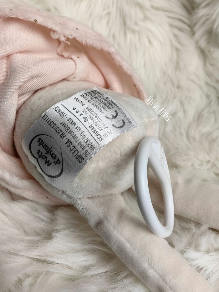 Doudou Biche musicale Mots d'enfants - photo numéro 5