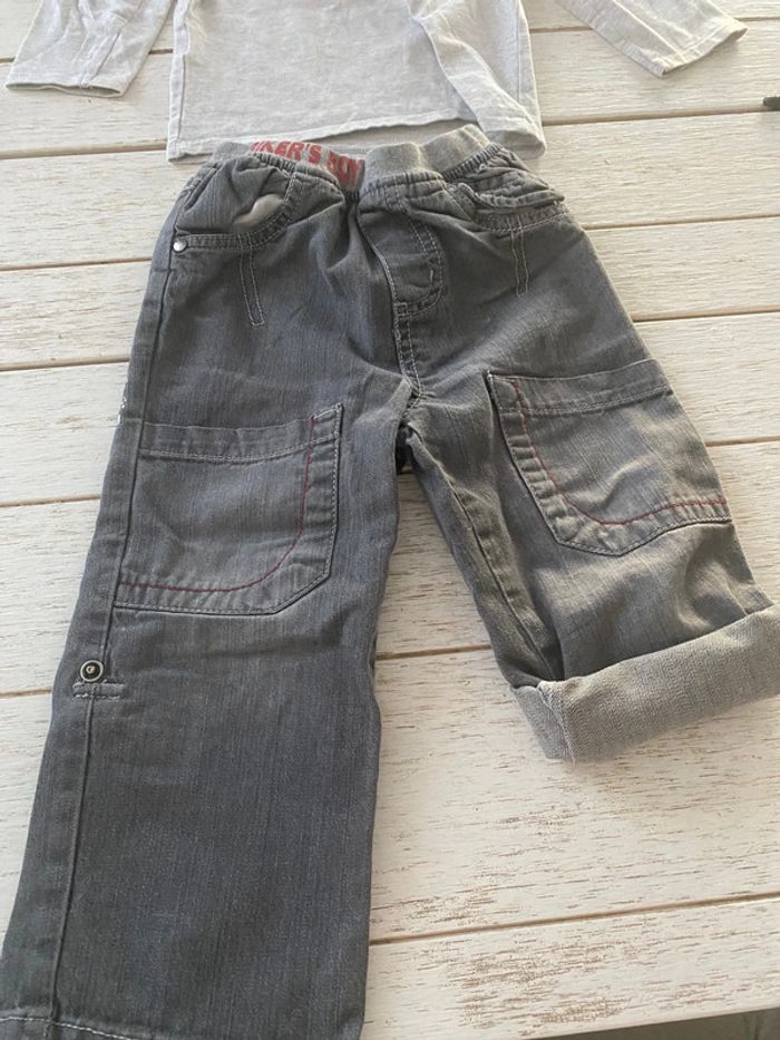 Ensemble polo Col roulé + pantalon 24 mois - photo numéro 8