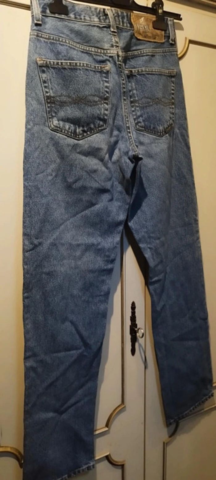 Jeans homme pantalon jambe larges - photo numéro 2