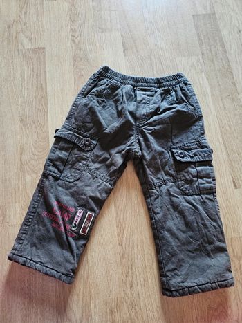 Pantalon marron a poches