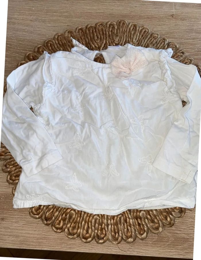T-shirt zara neuf t18-24 mois