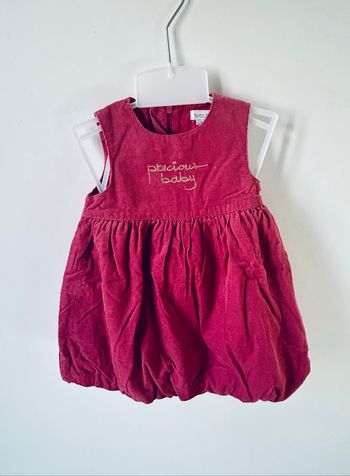 Robe en velours - 9 mois