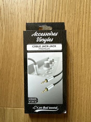 Câble audio jack-jack 3,5 mm – 1,5 m