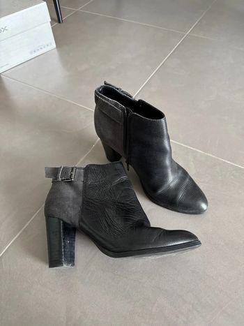 Bottine noire et grise eram t37