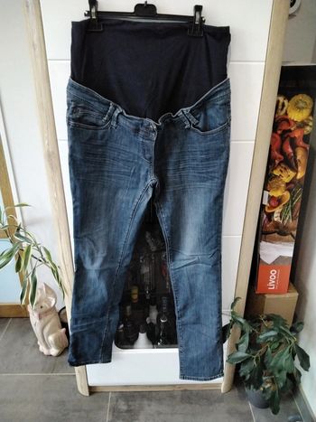 Pantalon jean  - femme  grossesse  - 42