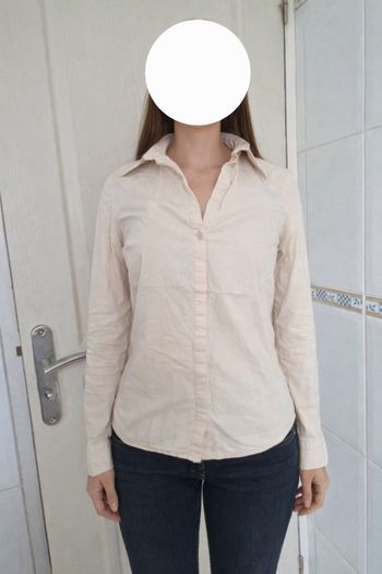 Chemise jaune clair femme etam taille M/38