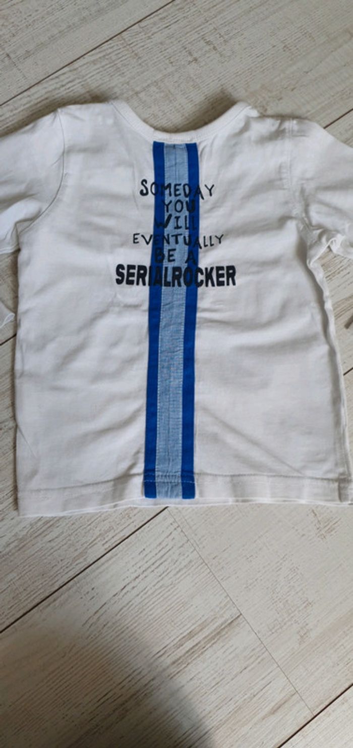 Tee-shirt manches longues grain de blé 24 mois - photo numéro 5