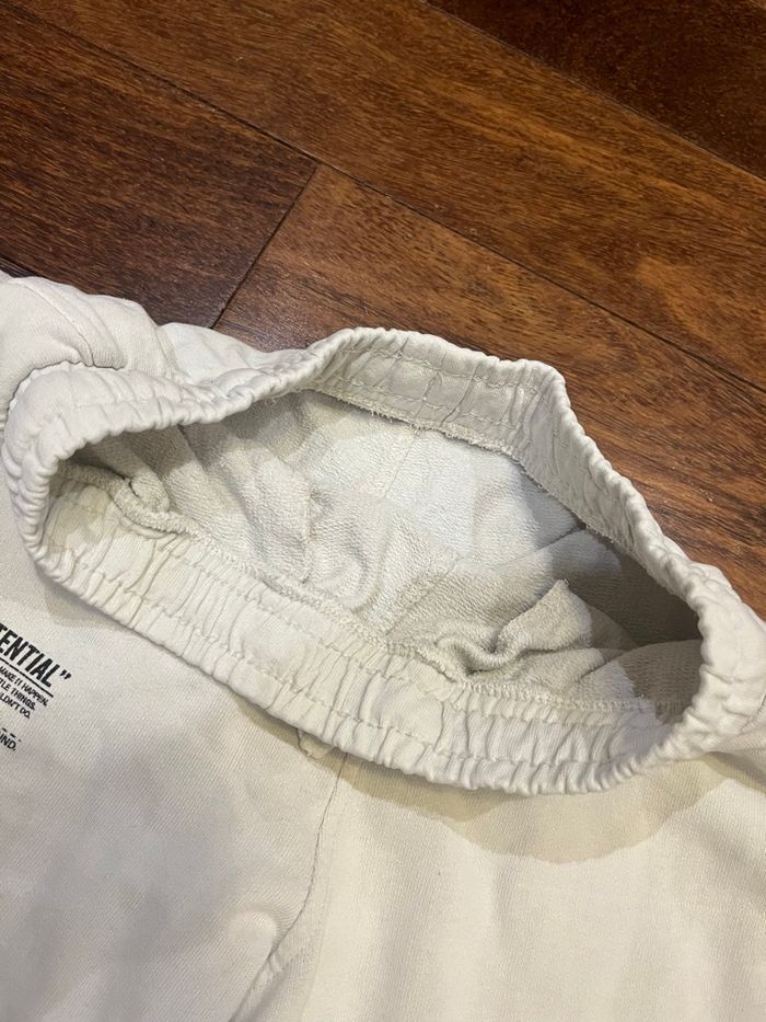 Jogging blanc à taille élastique 12 ans - photo numéro 2