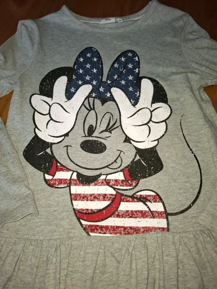 Tunique Minnie USA 8 ans - photo numéro 4