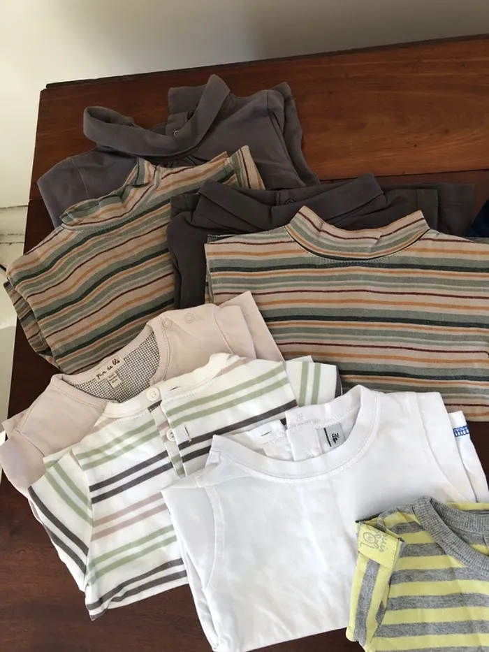 Lot de 13 T-shirts manches longues - photo numéro 3