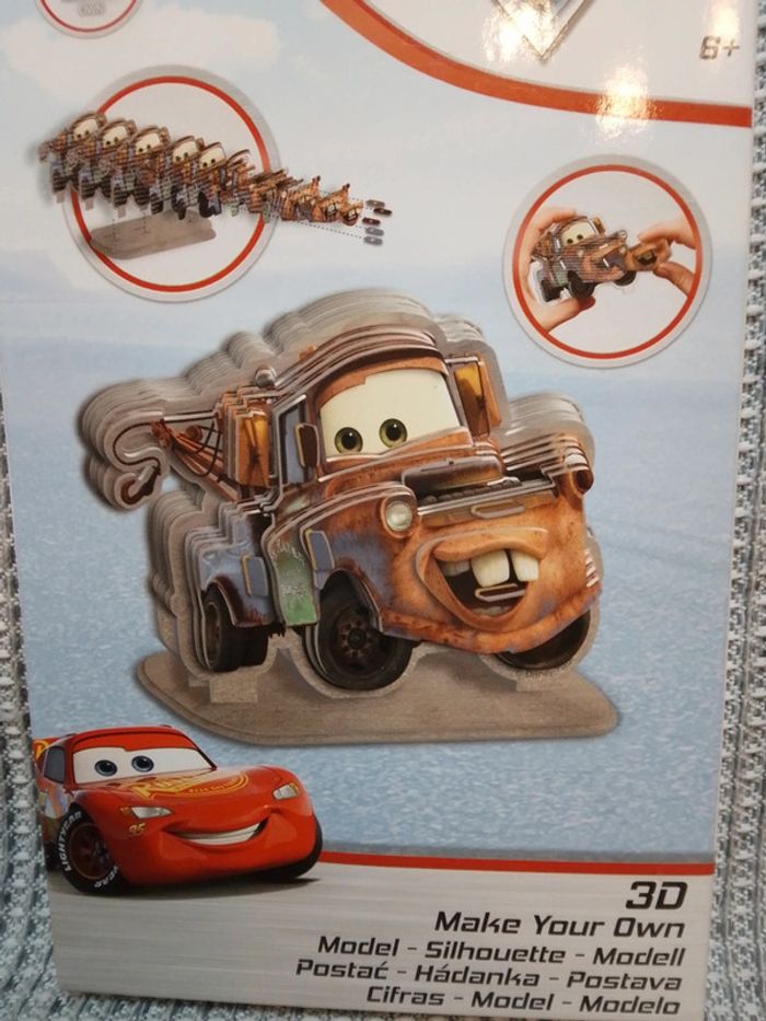 Kit 3D "Martin" Cars - Disney Pixar - photo numéro 2
