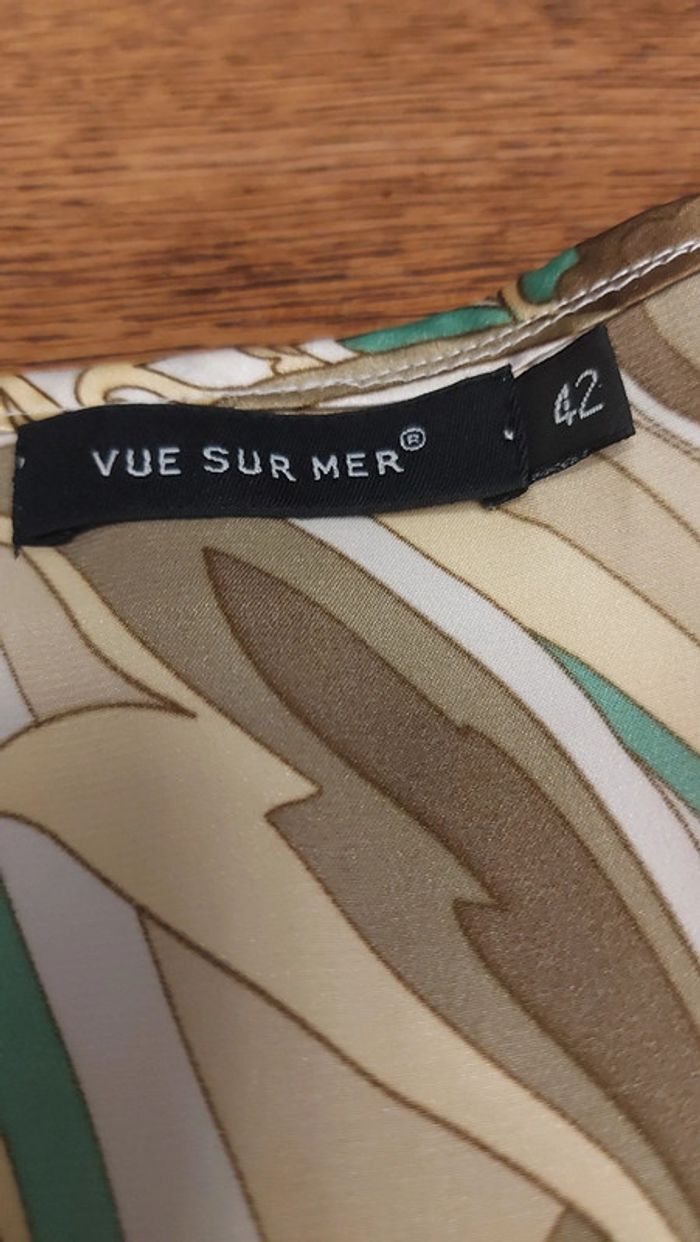 Robe satiné Vue sur Mer taille 42 - photo numéro 14