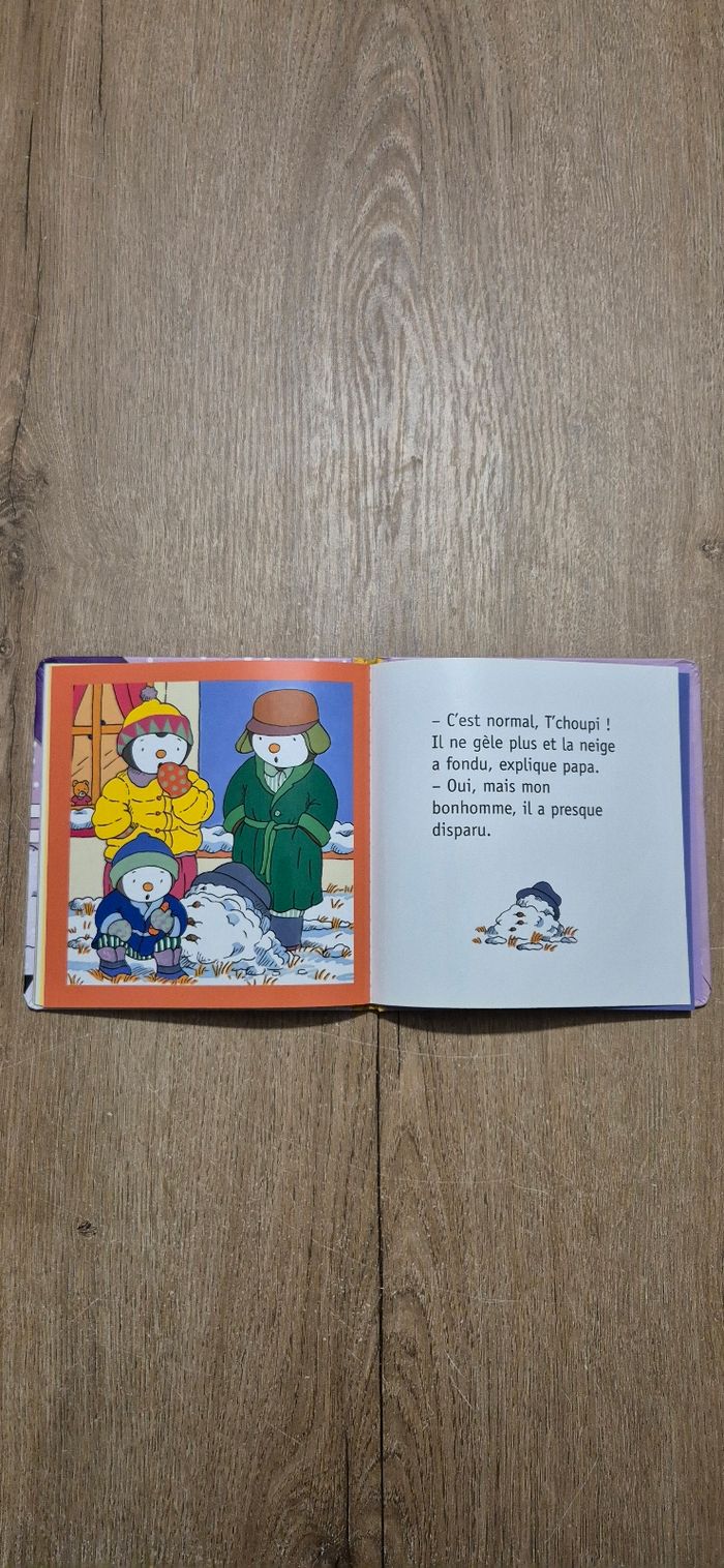 Livre T'choupi fait un bonhomme de neige - photo numéro 9