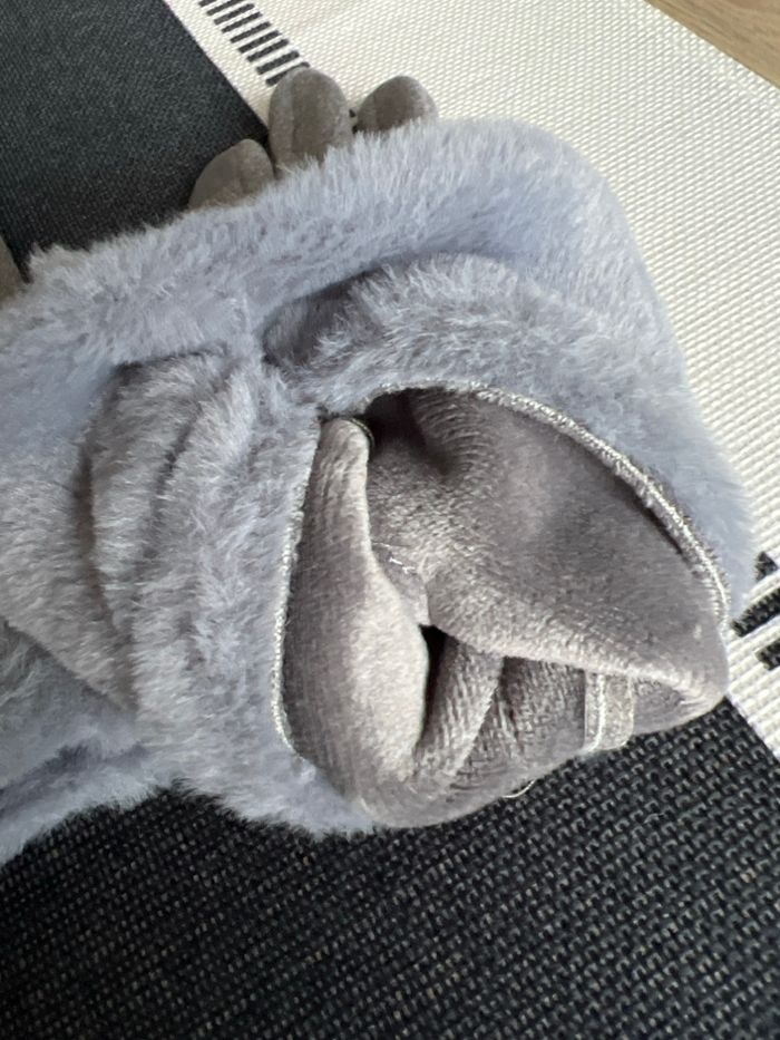 Gant gris fashion gloves neufs - photo numéro 3